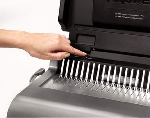 מכונת כריכה ספירלי חשמלית Fellowes Quasar E 500 : image 3