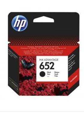 ראש דיו מקורי שחור HP-652 F6V25AE HP : image 1