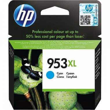 ראש דיו ציאן / כחול ‏ 953XL‏ F6U16AE HP : image 1