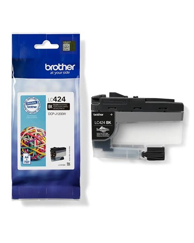 דיו שחור מקורי Brother LC424BK ברדר