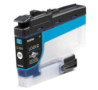 דיו כחול מקורי Brother LC424C ברדר : image 2