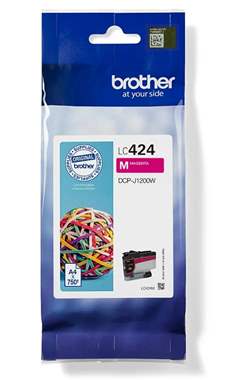 דיו אדום מקורי Brother LC424M ברדר : image 1