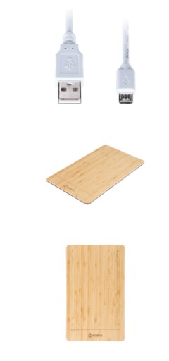 לוח כתיבה אלקטרוני WoodPad 10 - 10" Bamboo