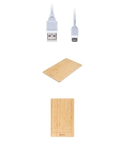 לוח כתיבה אלקטרוני WoodPad 10 - 10" Bamboo
